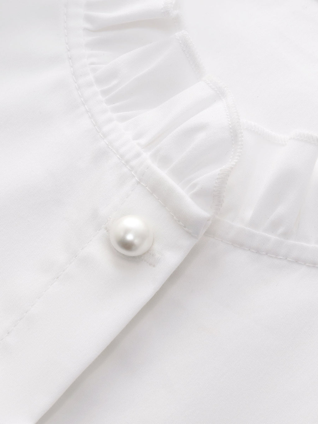 Ruffle Collar Women Sleeveless Shirt
