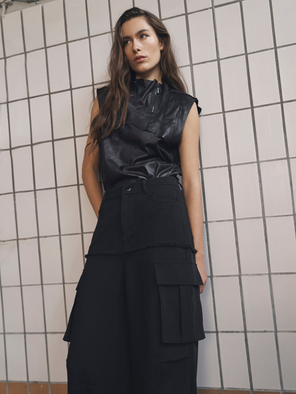 ANINA trousers - Black