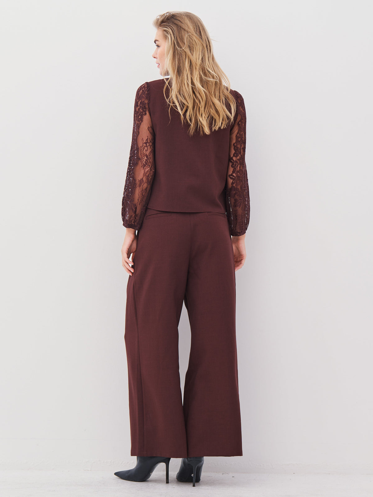 ARIEL trousers - Grape