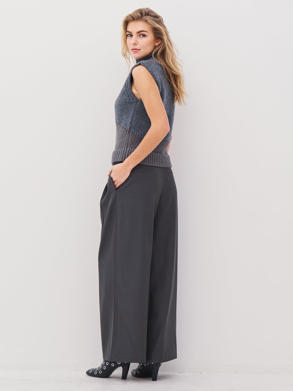 ARIEL trousers - Grey