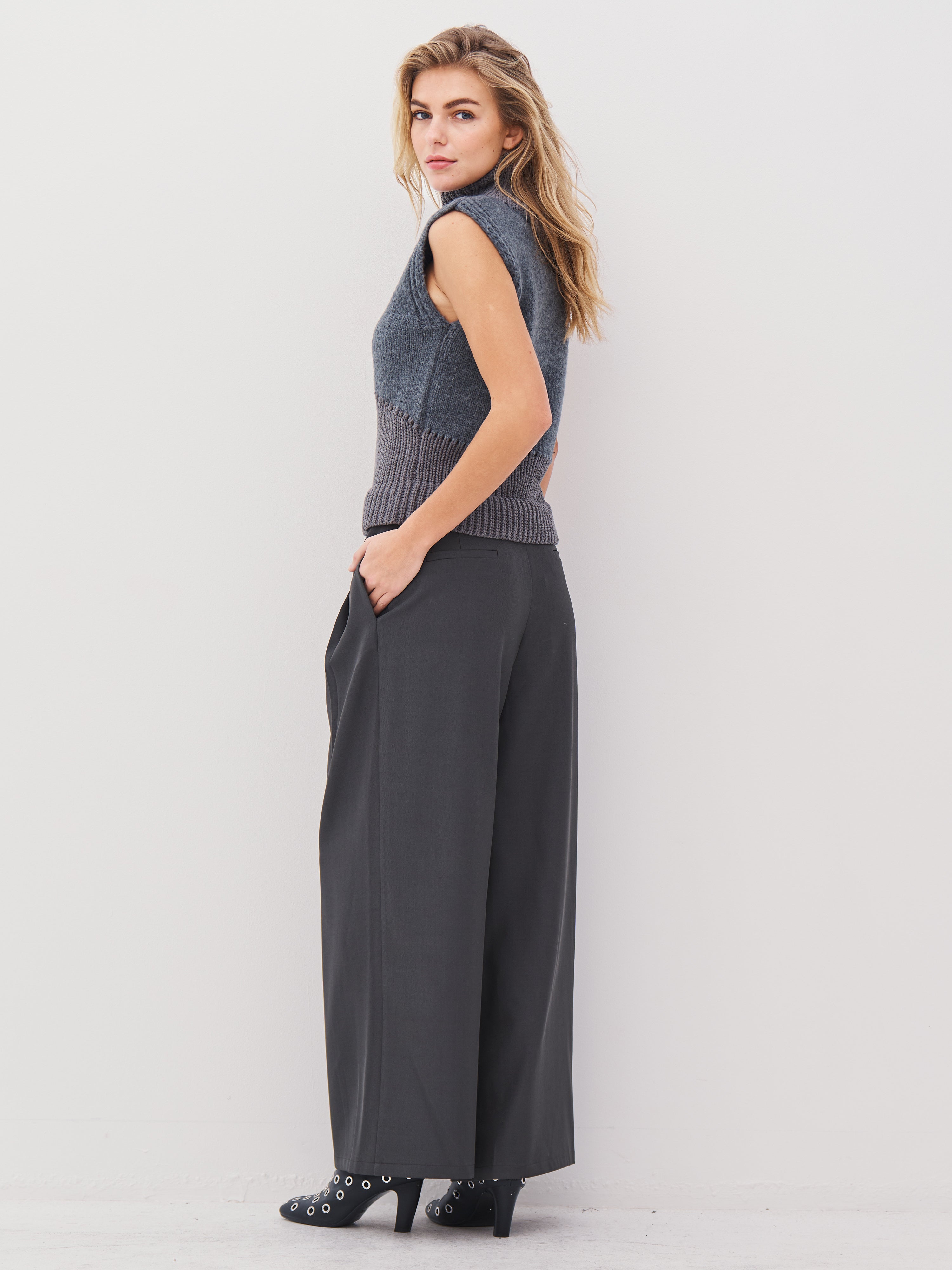 ARIEL trousers - Grey